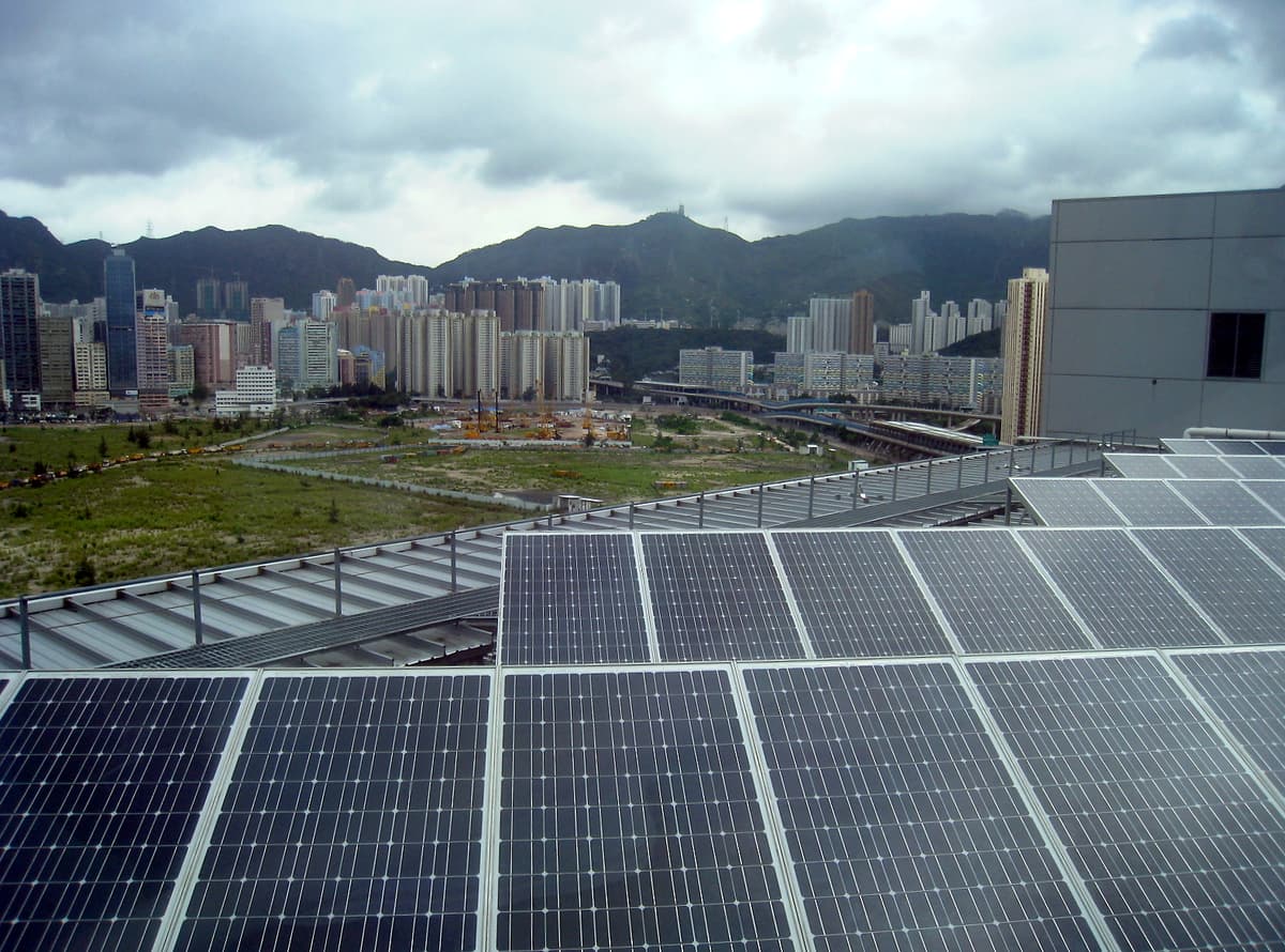 Rooftop solar in Hong Kong